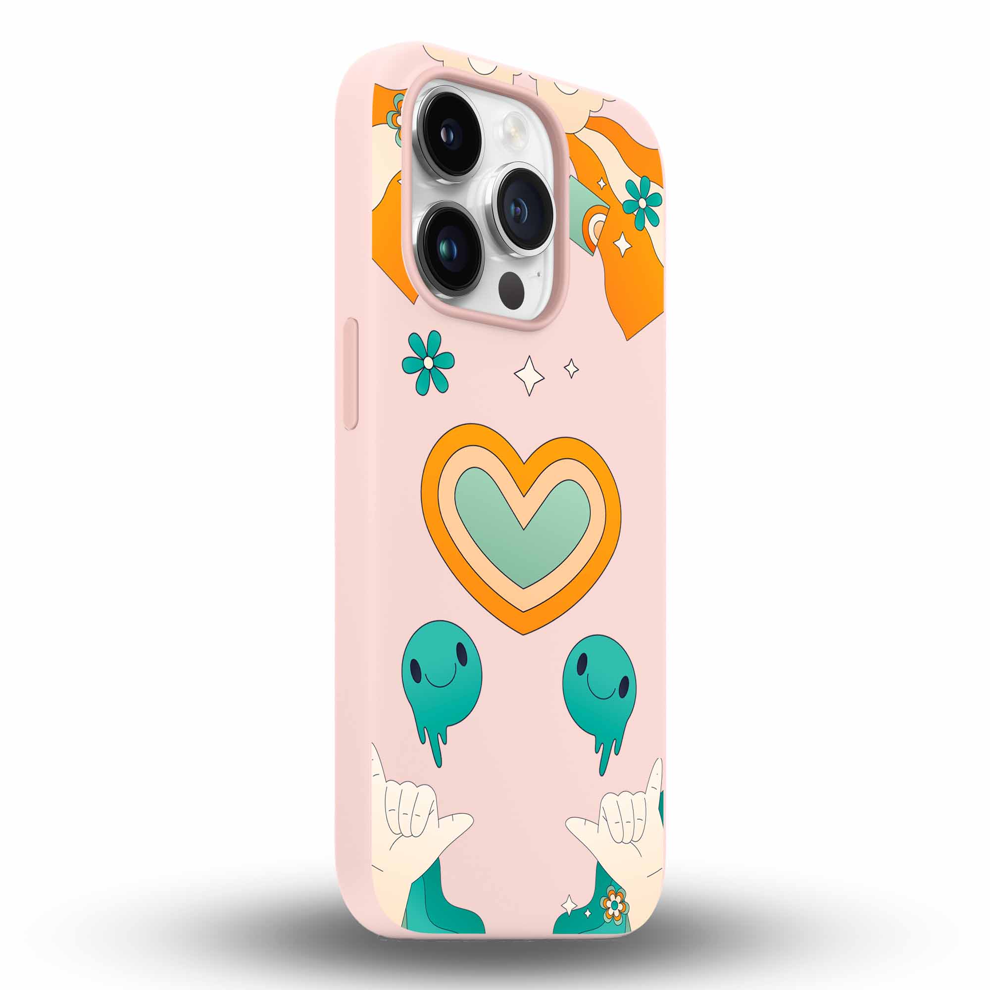 Retro 70s Trip - Cover Monocolore Personalizzata