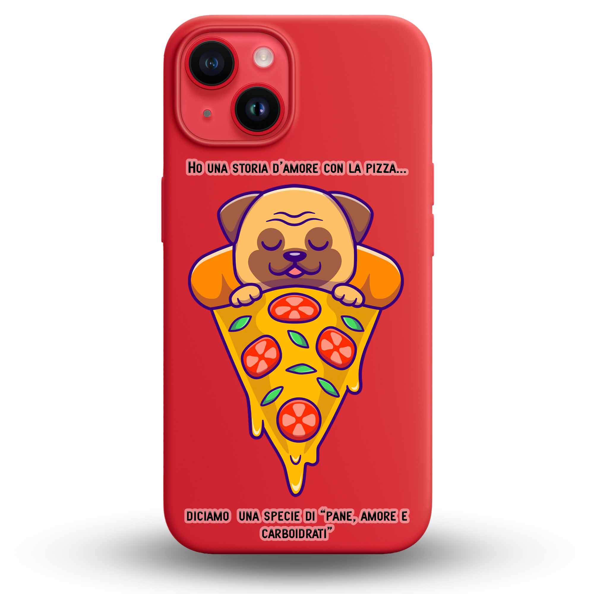 Pizza Dream - Cover Monocolore Personalizzata