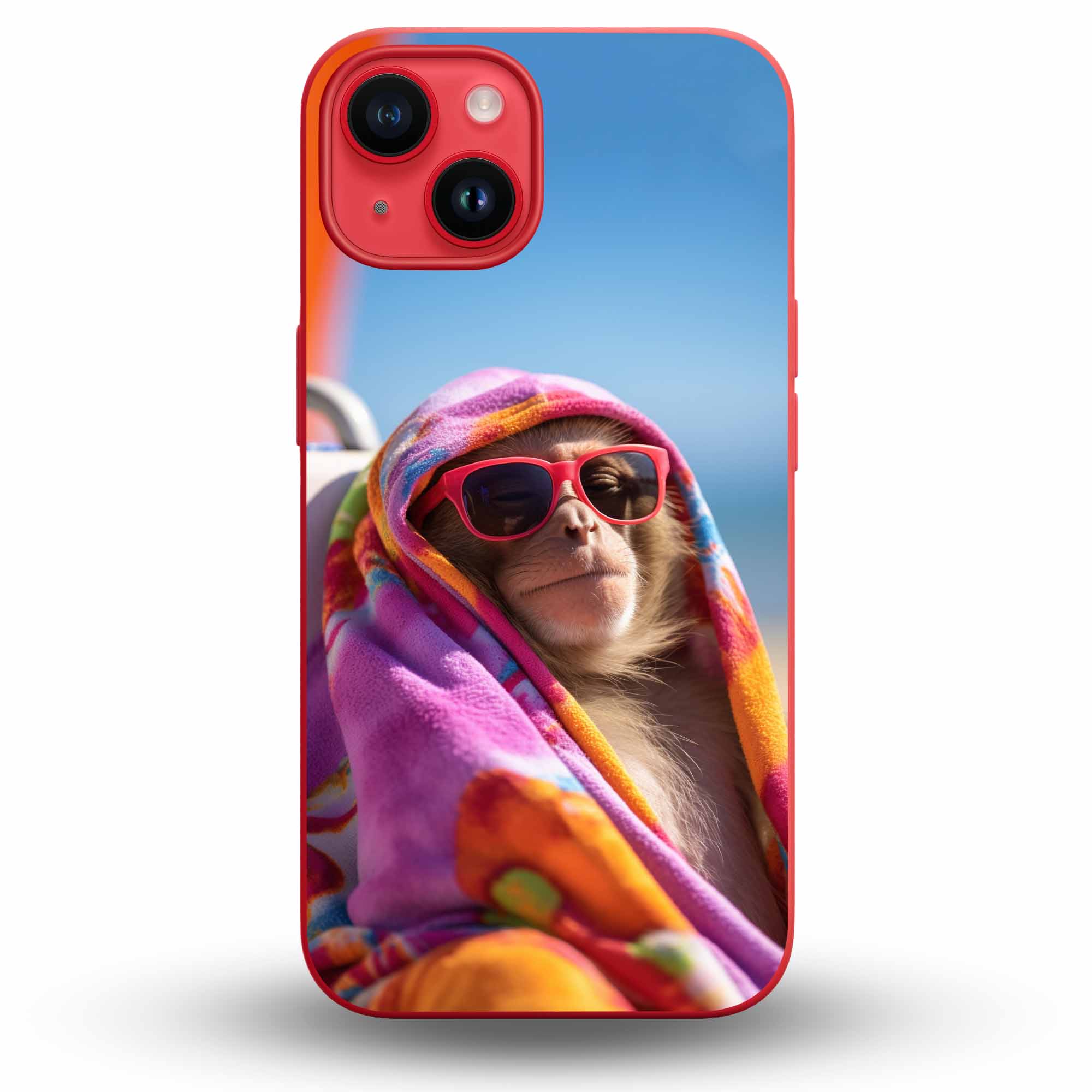 Sunset Chimp - Cover Monocolore Personalizzata