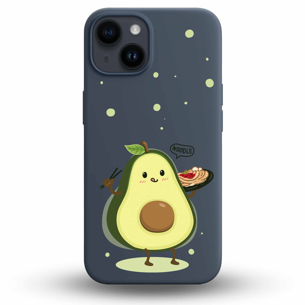 Avocado & Noodles - Cover Monocolore Personalizzata