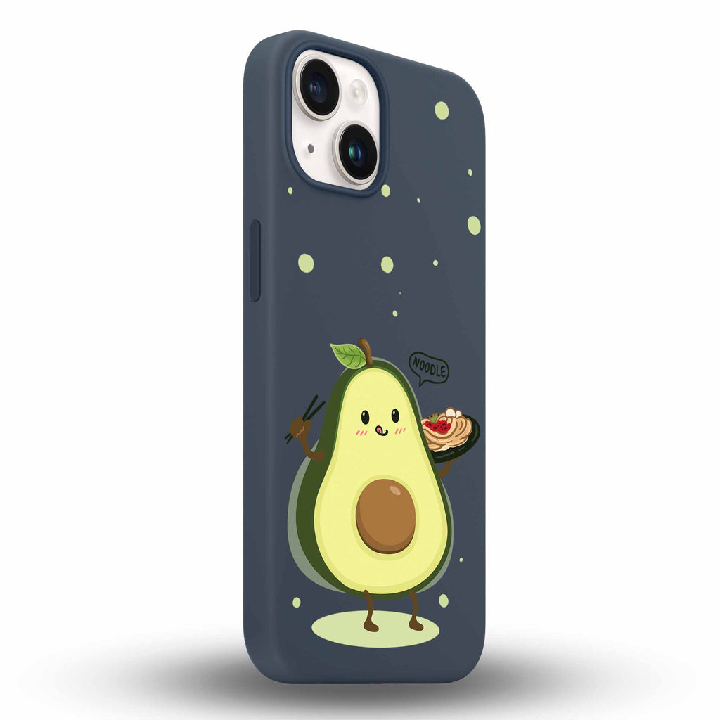 Avocado & Noodles - Cover Monocolore Personalizzata