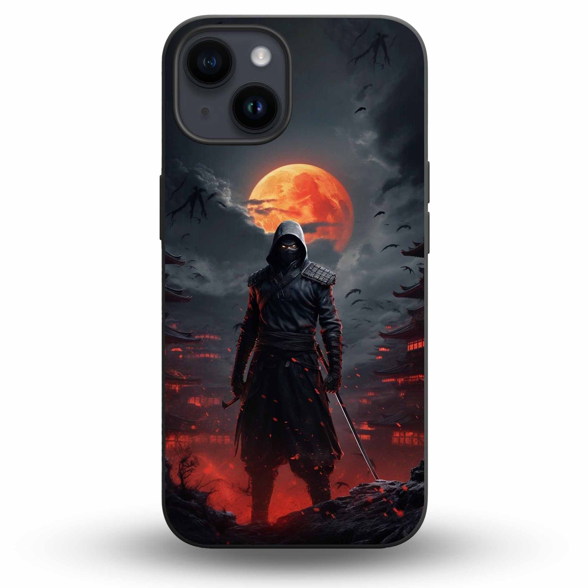 Crimson Moon (深紅の月) - Cover Monocolore Personalizzata