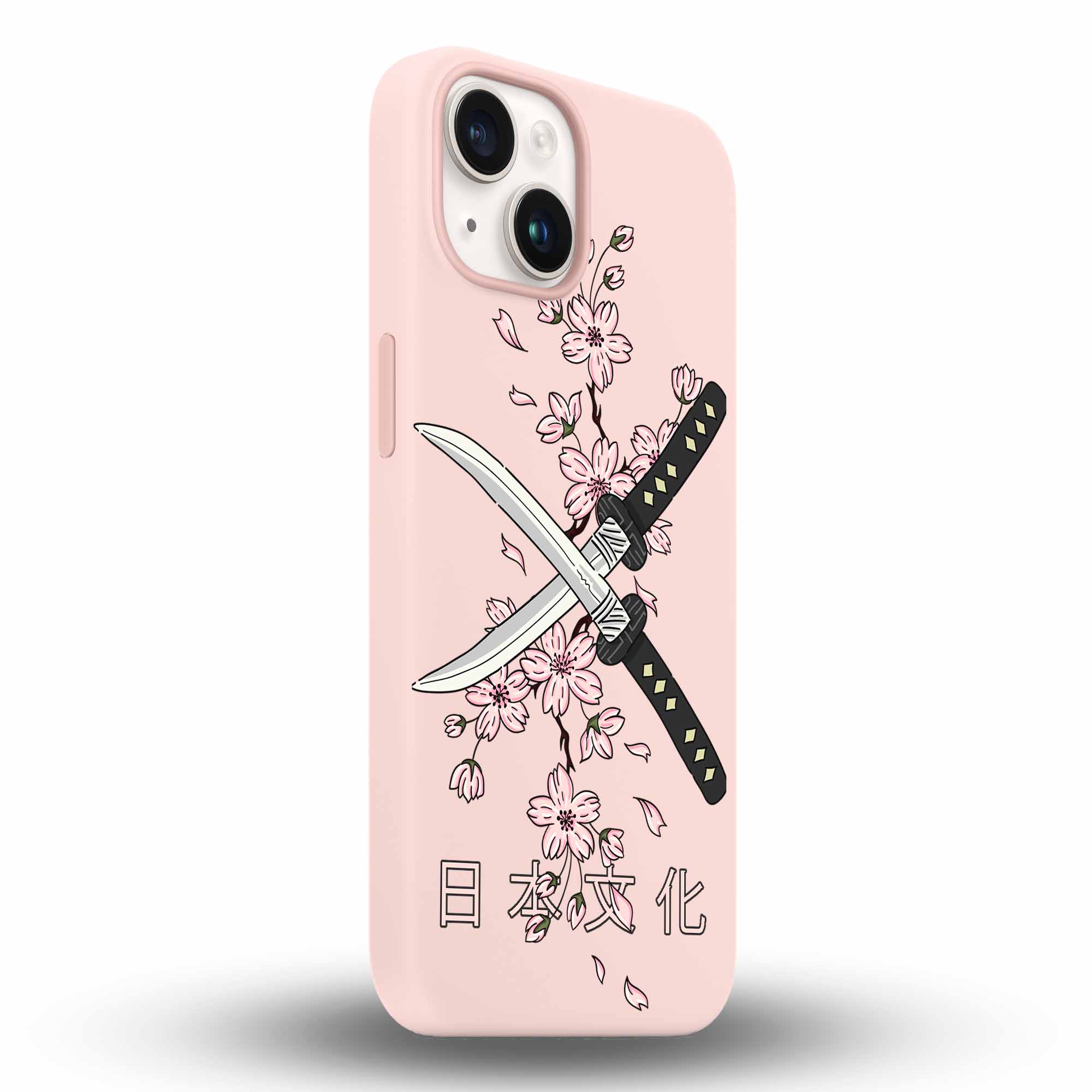 Knife & Sakura (ナイフ＆サクラ) - Cover Monocolore Personalizzata