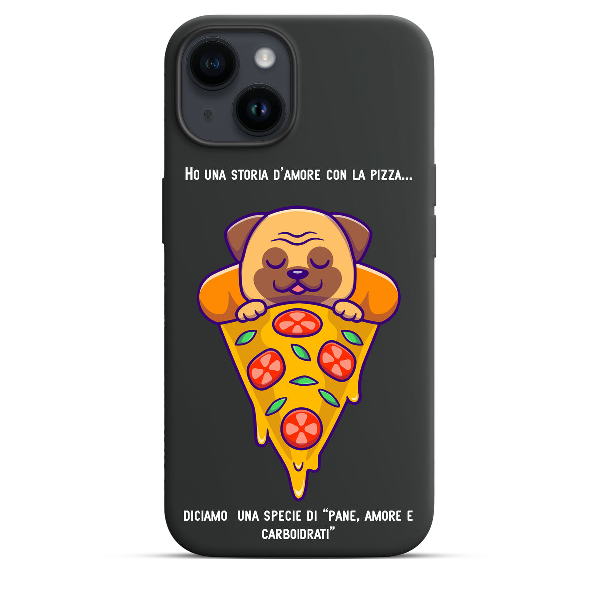 Pizza Dream - Cover Monocolore Personalizzata