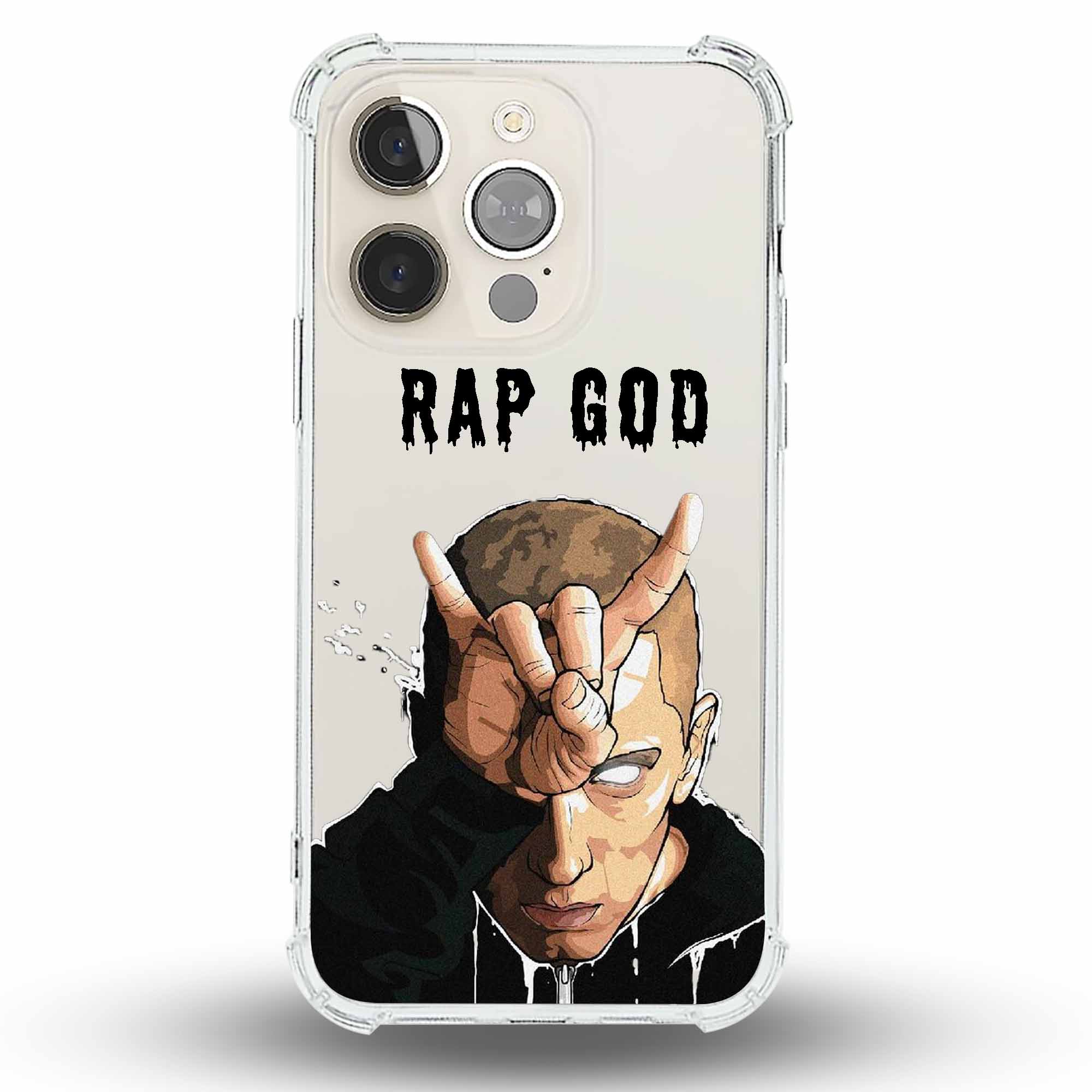 Rap God - Cover Trasparente Personalizzata (Rinforzata)