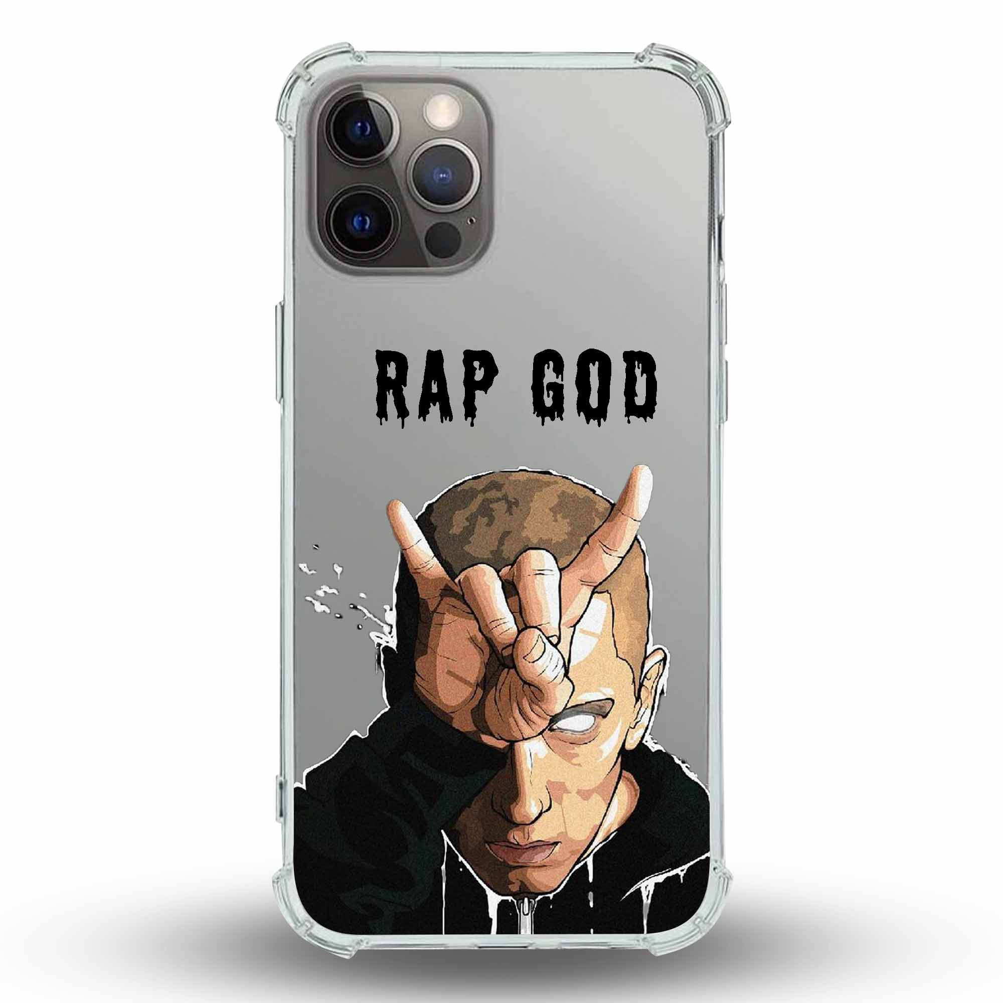 Rap God - Cover Trasparente Personalizzata (Rinforzata)