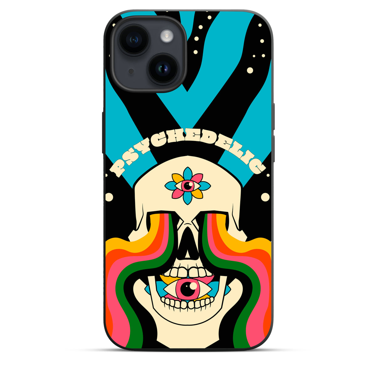Skull Trip - Cover Monocolore Personalizzata