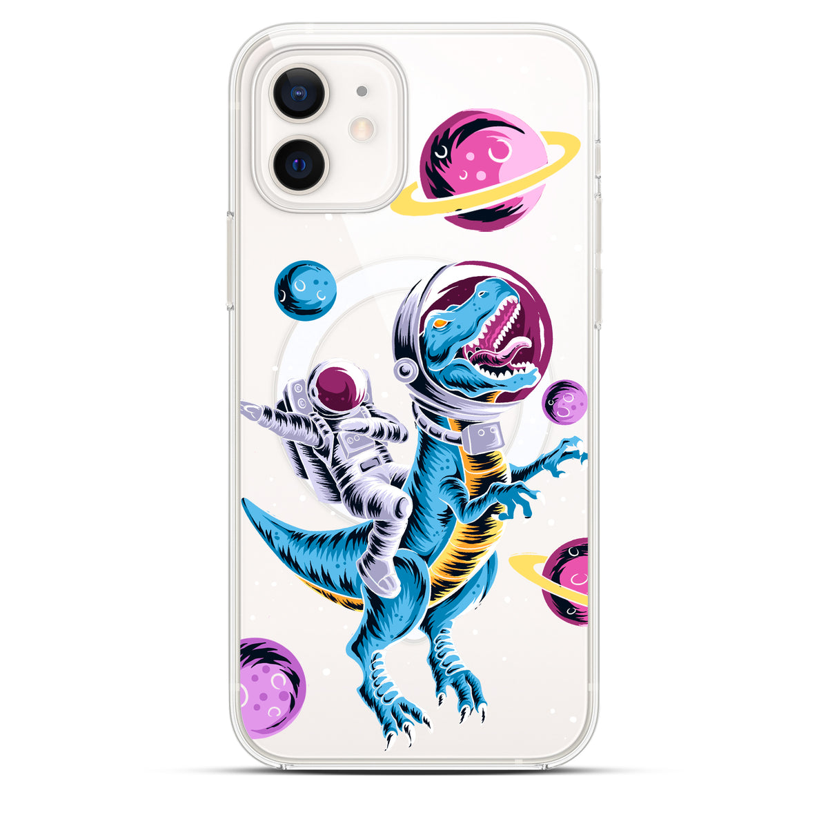 Space Cowboy - Cover MagSafe Trasparente Personalizzata