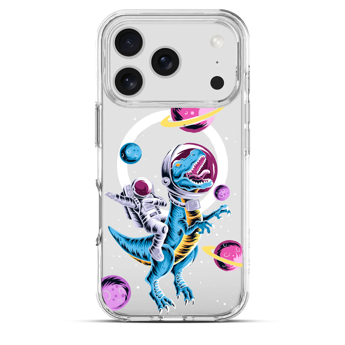 Space Cowboy - Cover MagSafe Trasparente Personalizzata