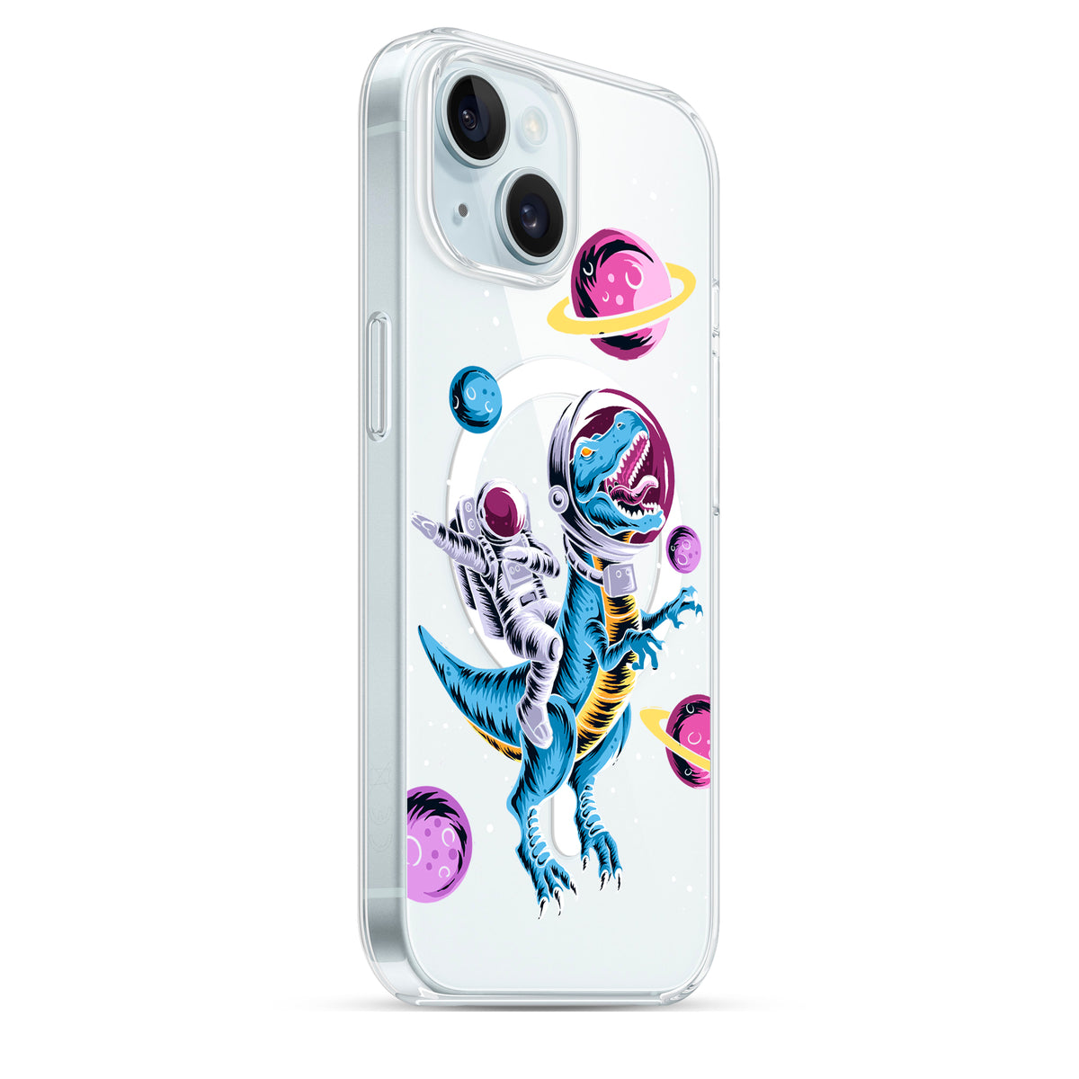 Space Cowboy - Cover MagSafe Trasparente Personalizzata