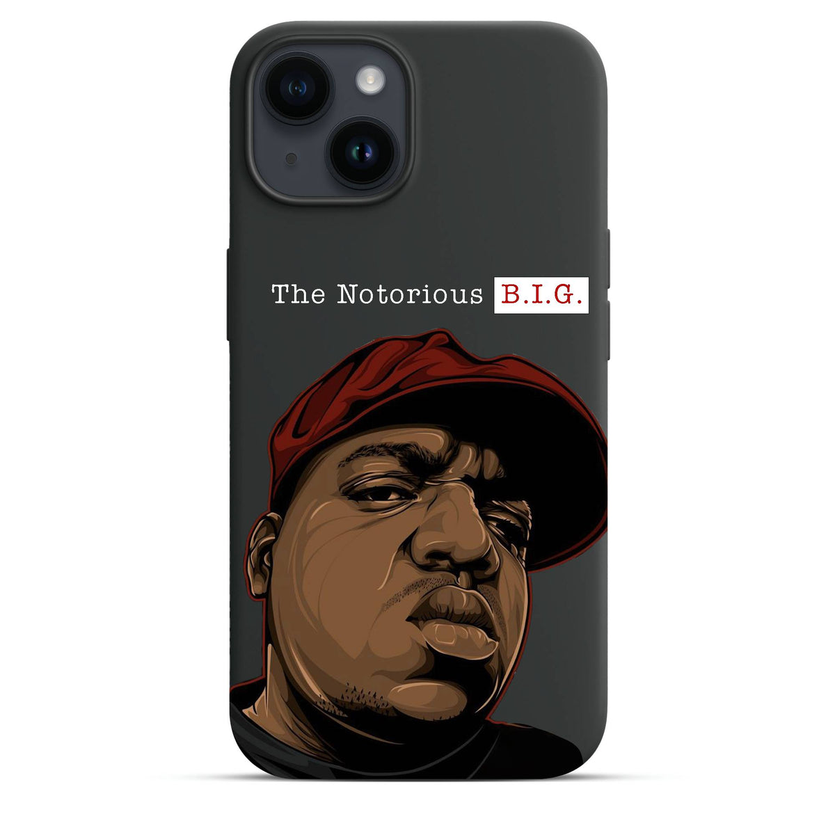 The Notorious B.I.G. - Cover Monocolore Personalizzata