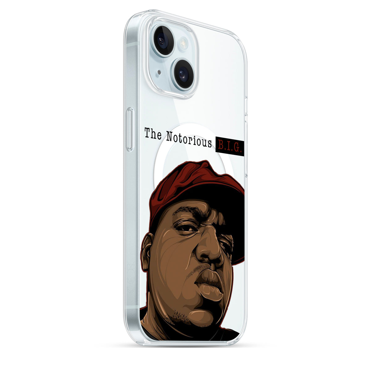 The Notorious B.I.G. - Cover Magsafe Trasparente Personalizzata