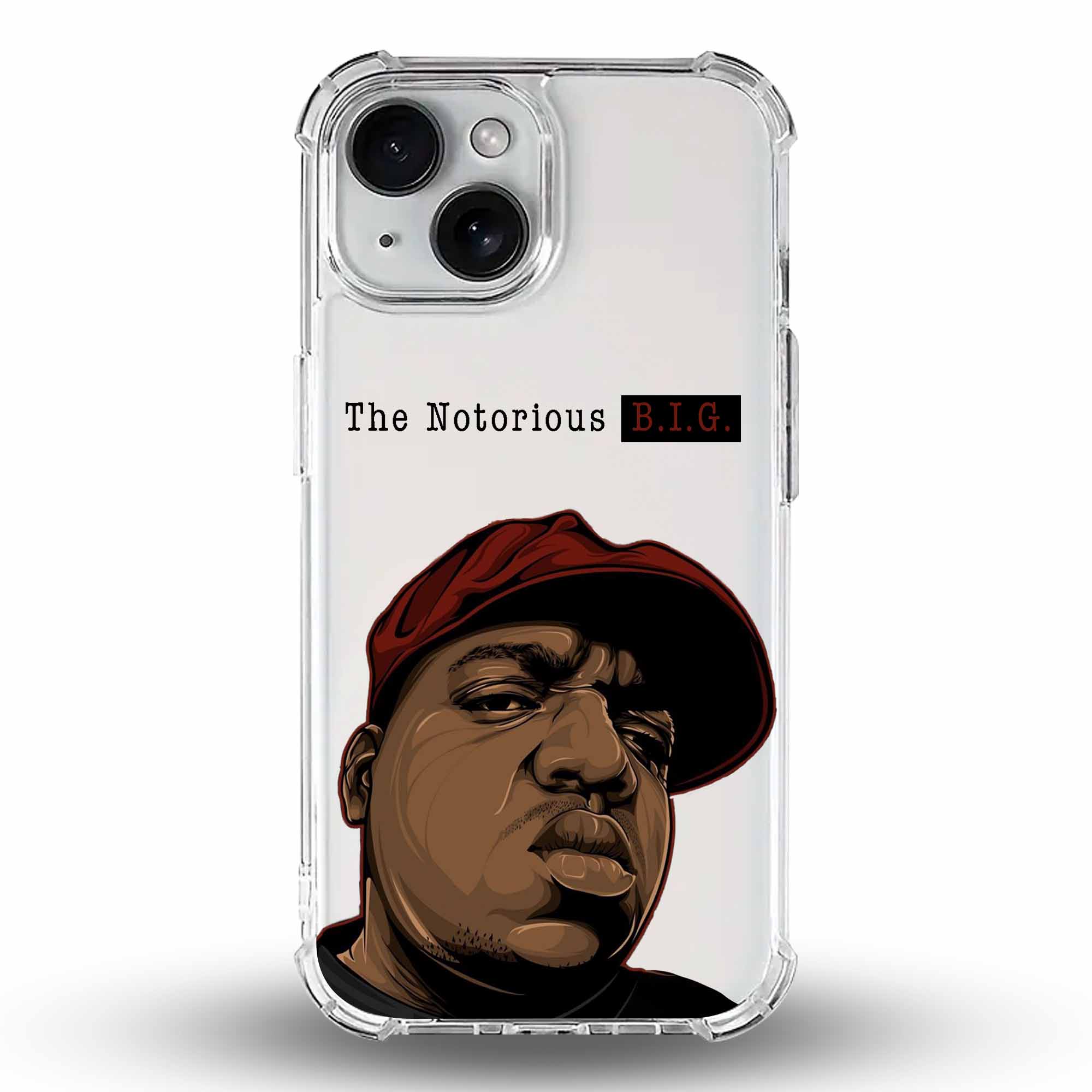The Notorious B.I.G. - Cover Trasparente Personalizzata (Rinforzata)
