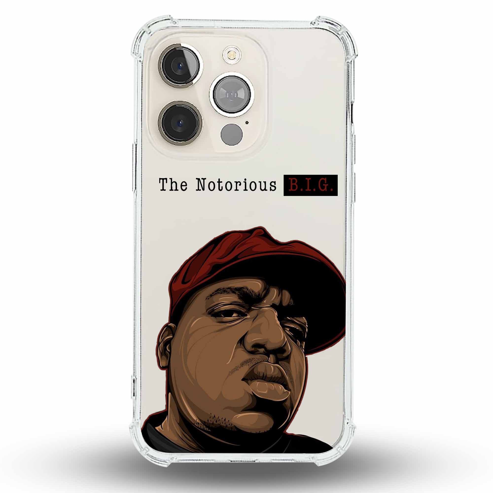 The Notorious B.I.G. - Cover Trasparente Personalizzata (Rinforzata)