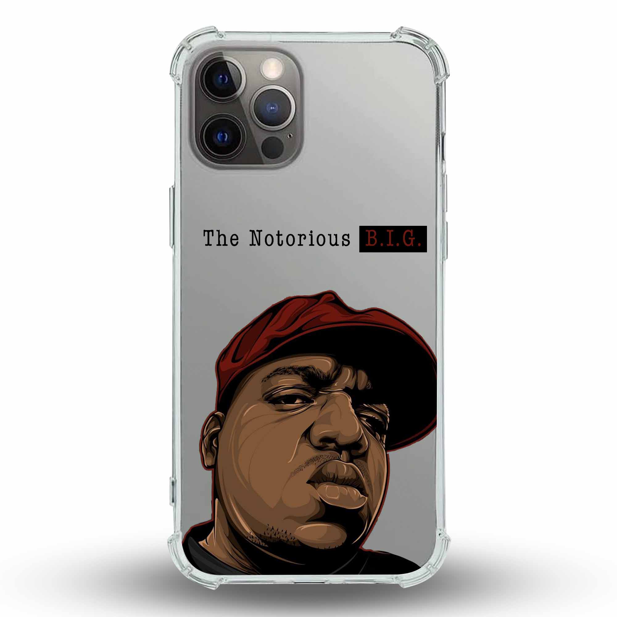 The Notorious B.I.G. - Cover Trasparente Personalizzata (Rinforzata)