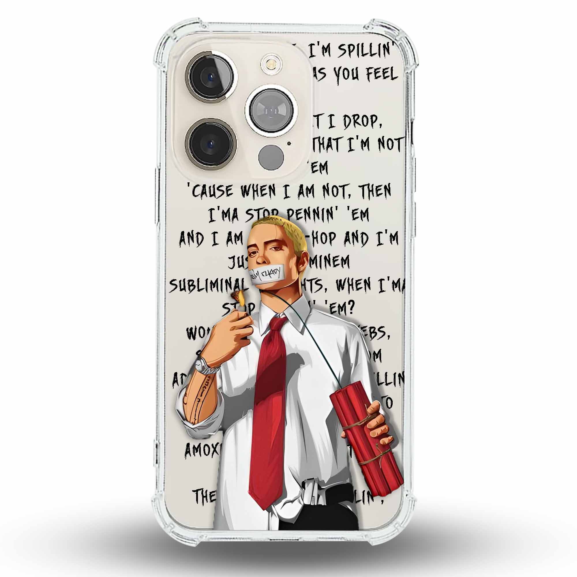 Till I Collapse - Cover Trasparente Personalizzata (Rinforzata)