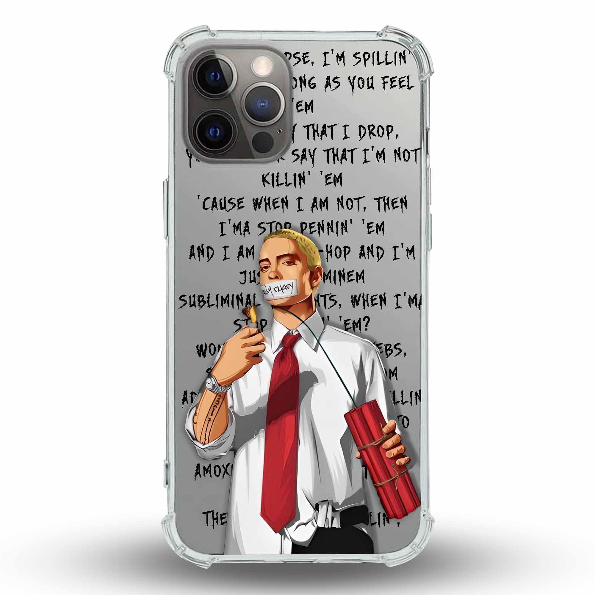 Till I Collapse - Cover Trasparente Personalizzata (Rinforzata)