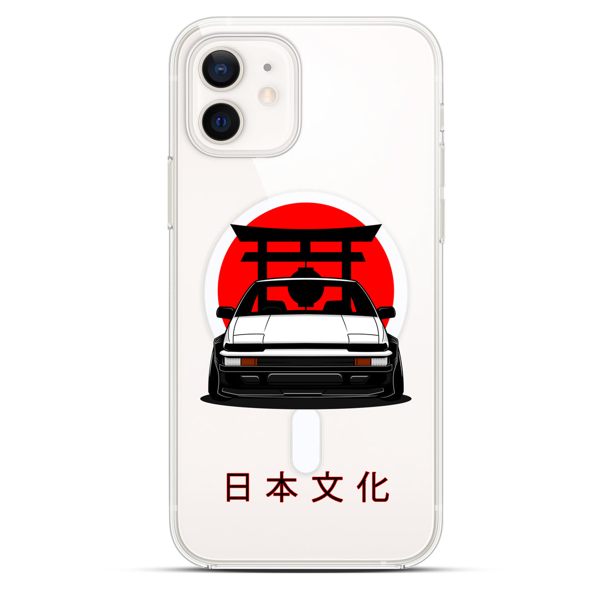 Tōge Drift (峠ドリフト)  - Cover MagSafe Trasparente Personalizzata