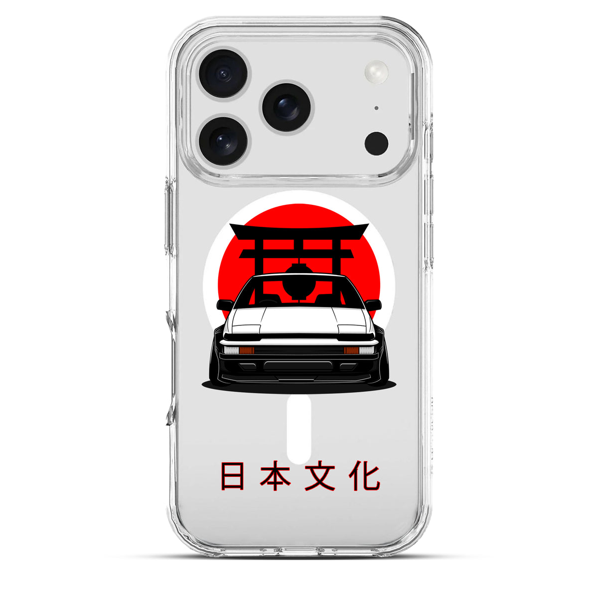 Tōge Drift (峠ドリフト)  - Cover MagSafe Trasparente Personalizzata