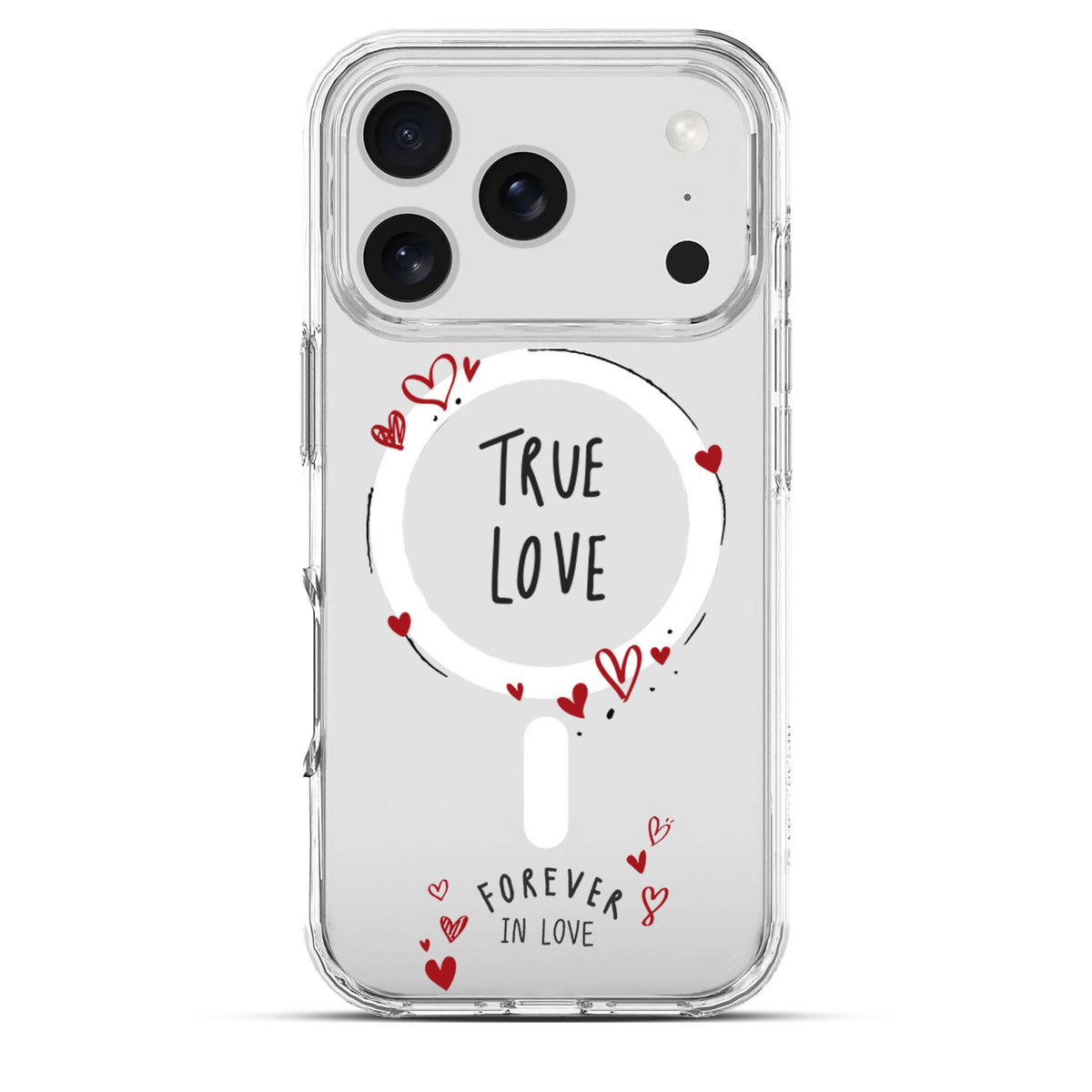 True Lines Lite - Cover MagSafe Trasparente Personalizzata