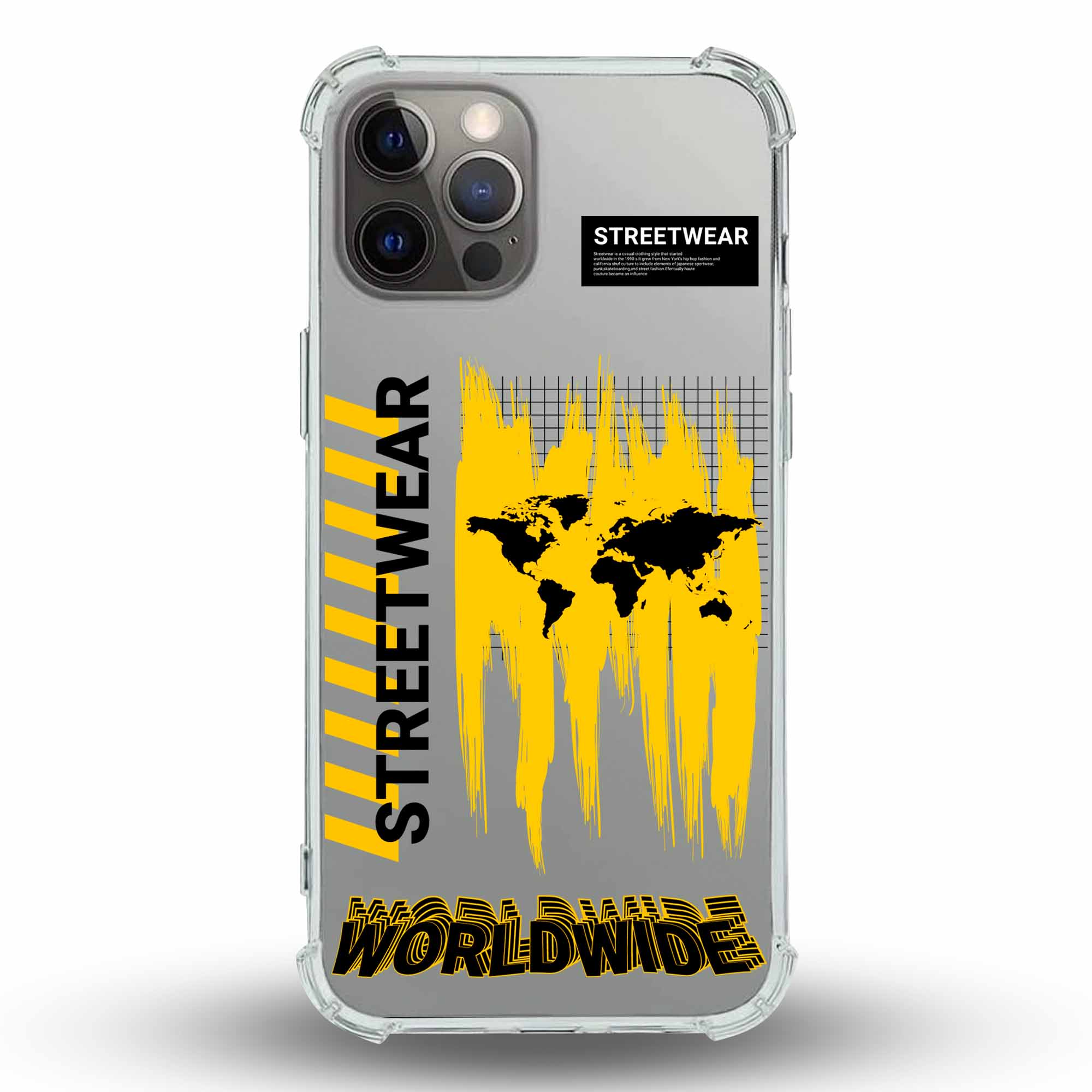 WorldWide - Cover Trasparente Personalizzata (Rinforzata)