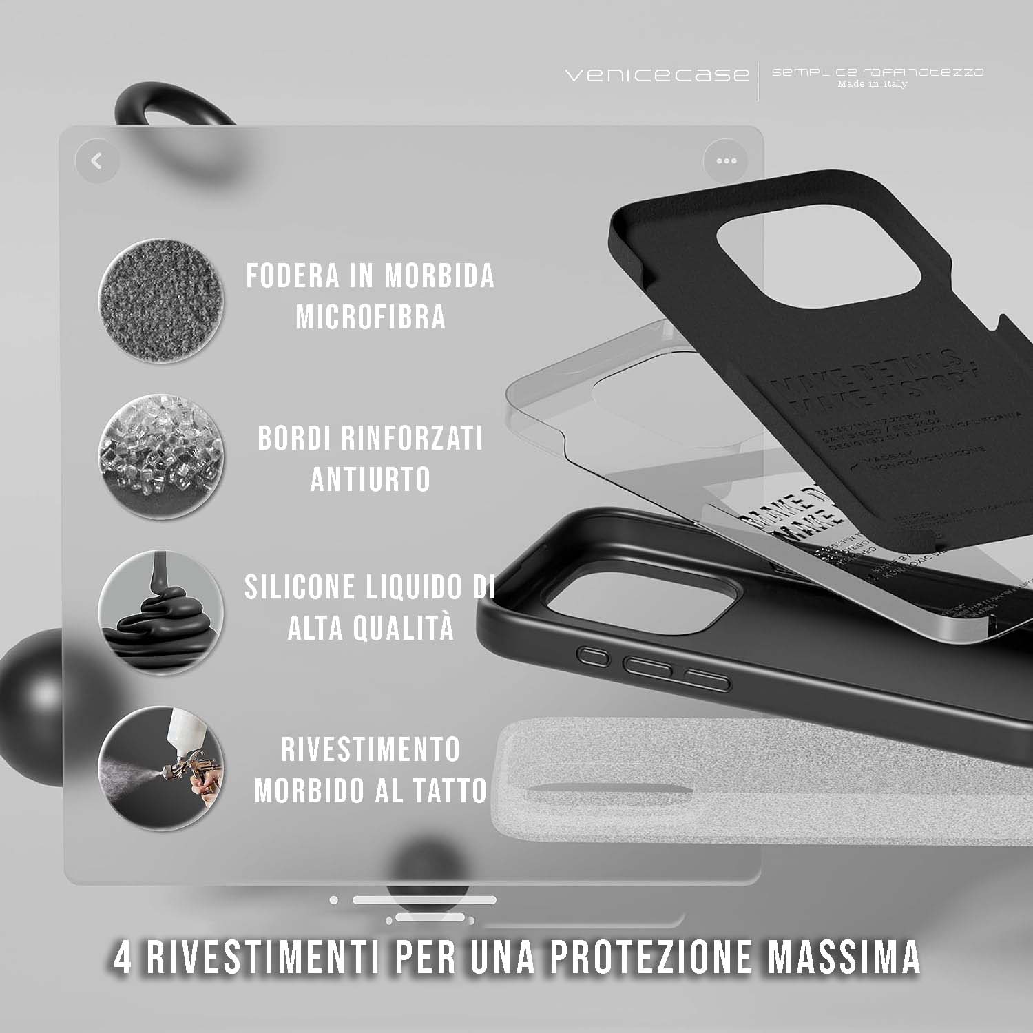 Look Up - Cover Monocolore Personalizzata