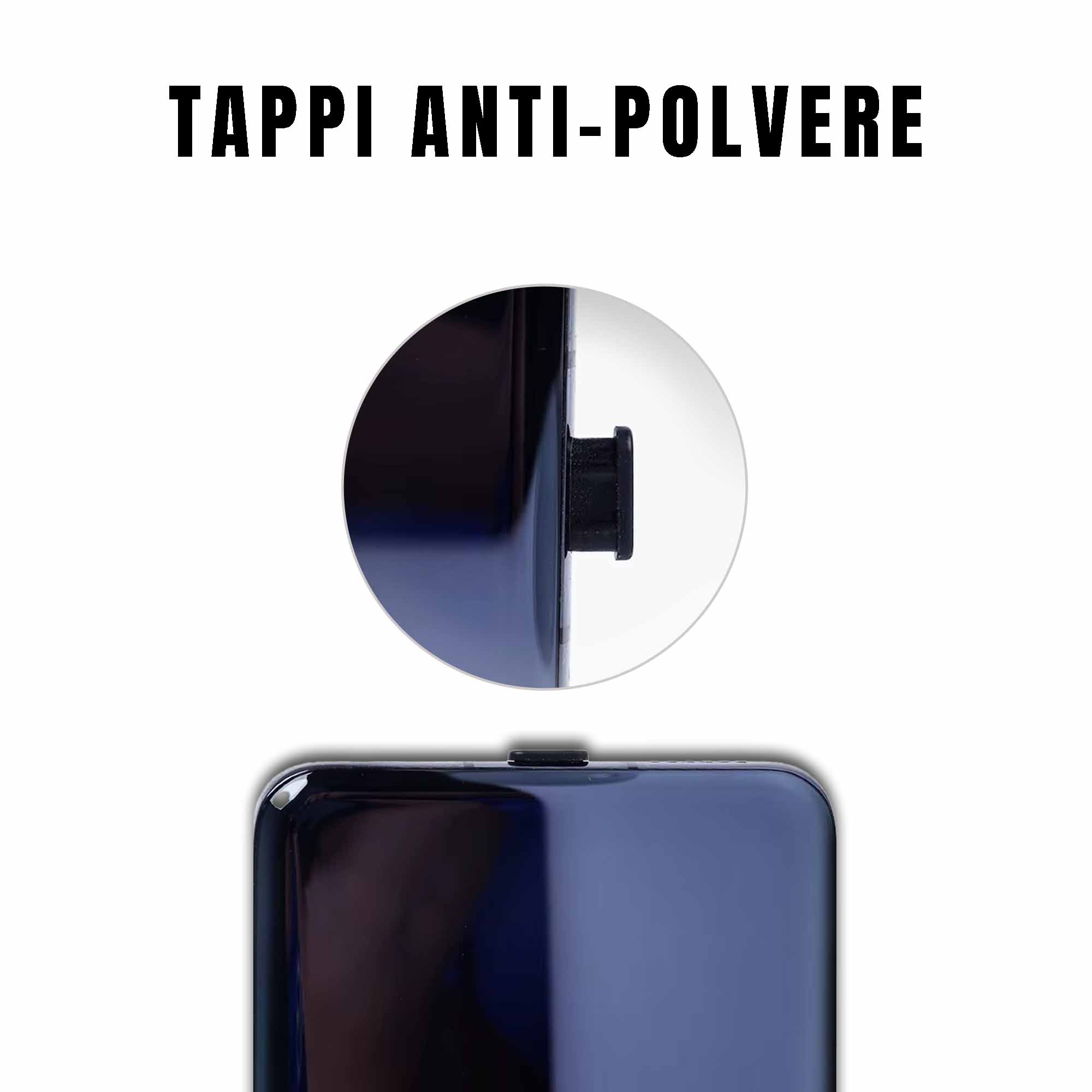 Tappino Anti-Polvere Type C e Lightining