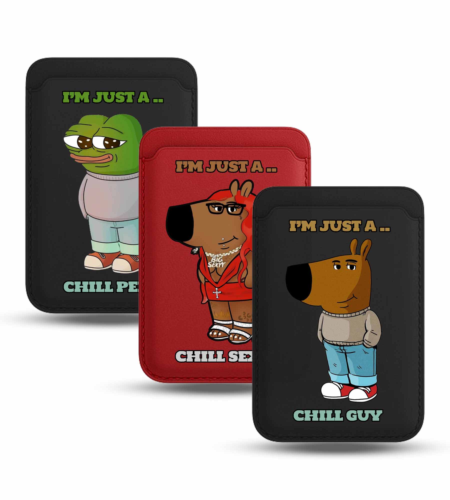 Portacarte Magsafe - Collezione Chill Guy