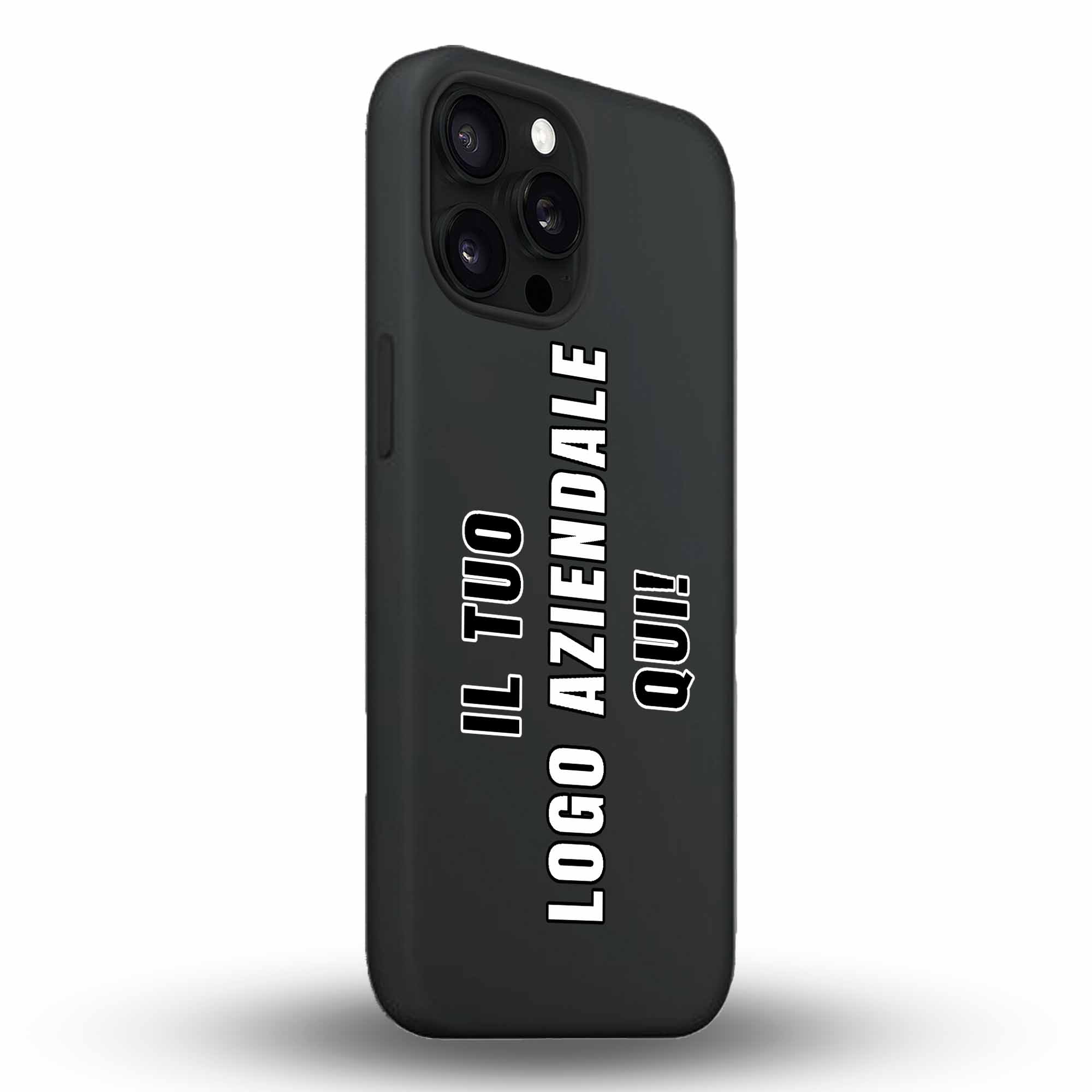 Cover iPhone Nera Personalizzabile - Personal Lab Edition