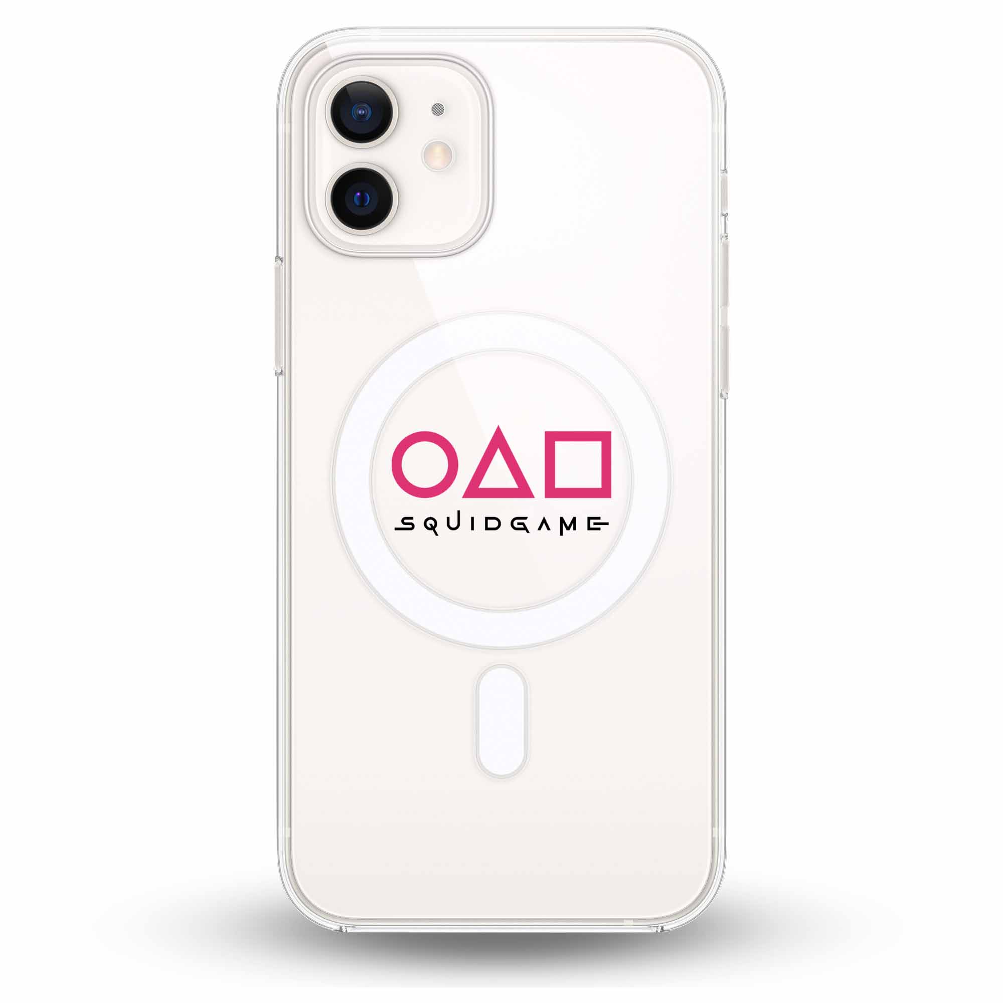 Squid Game - Cover MagSafe Trasparente Personalizzata