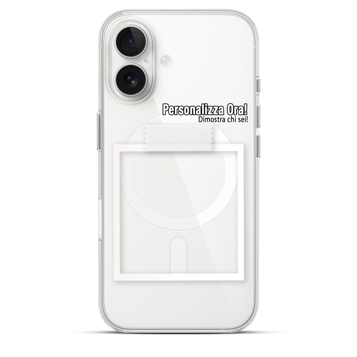 Cover Polaroid (Trasparente Rinforzata o Magnetica) - Personal Lab Edition