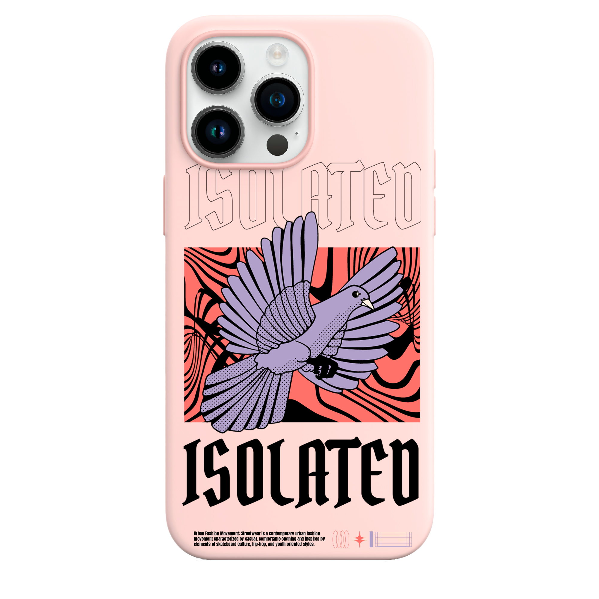 Isolated - Cover Monocolore Personalizzata