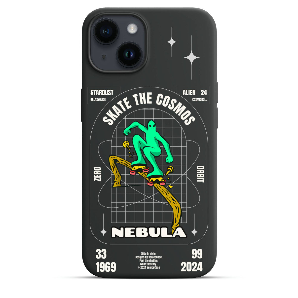 Skate The Cosmos - Cover Monocolore Personalizzata