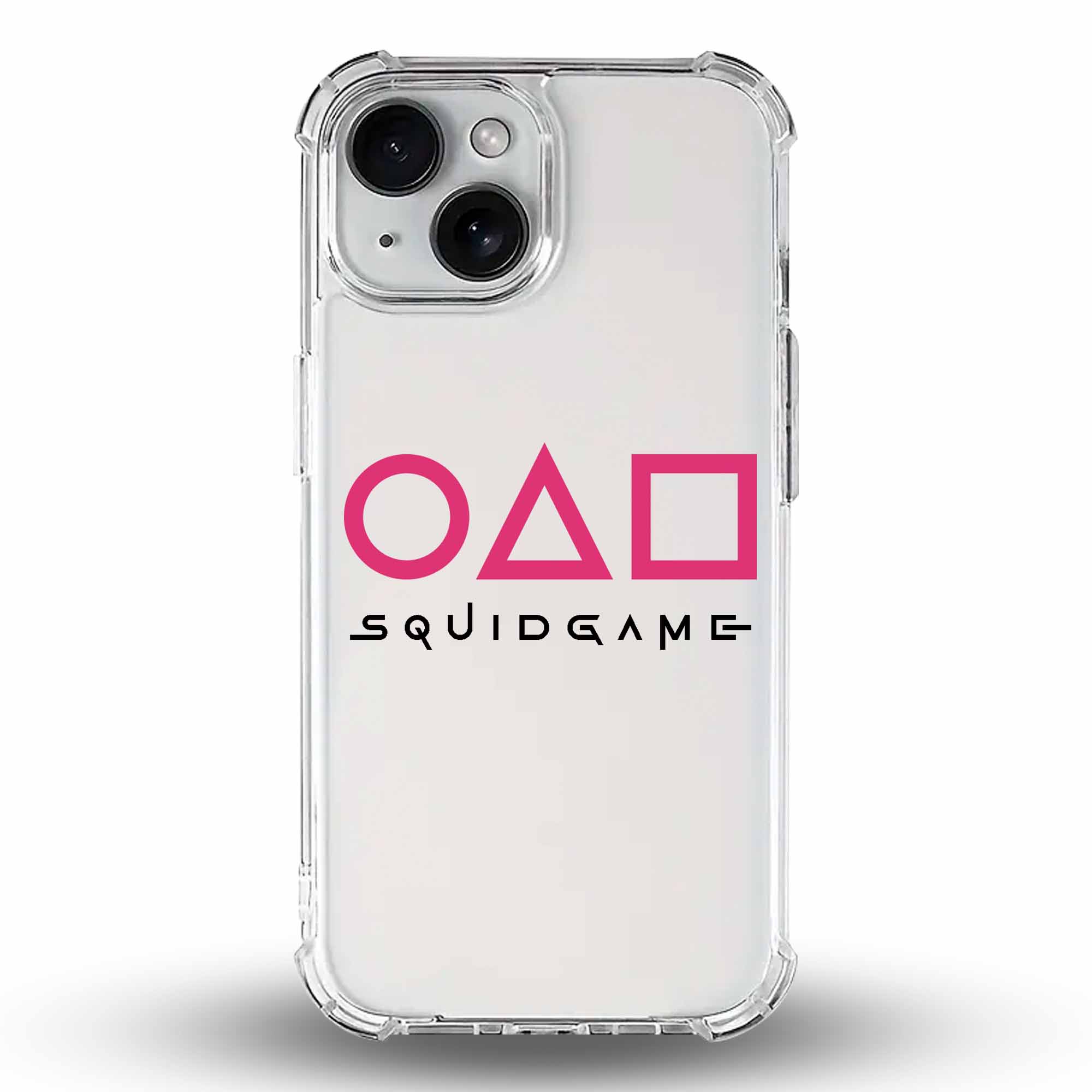 Squid Game - Cover Trasparente Personalizzata (Rinforzata)