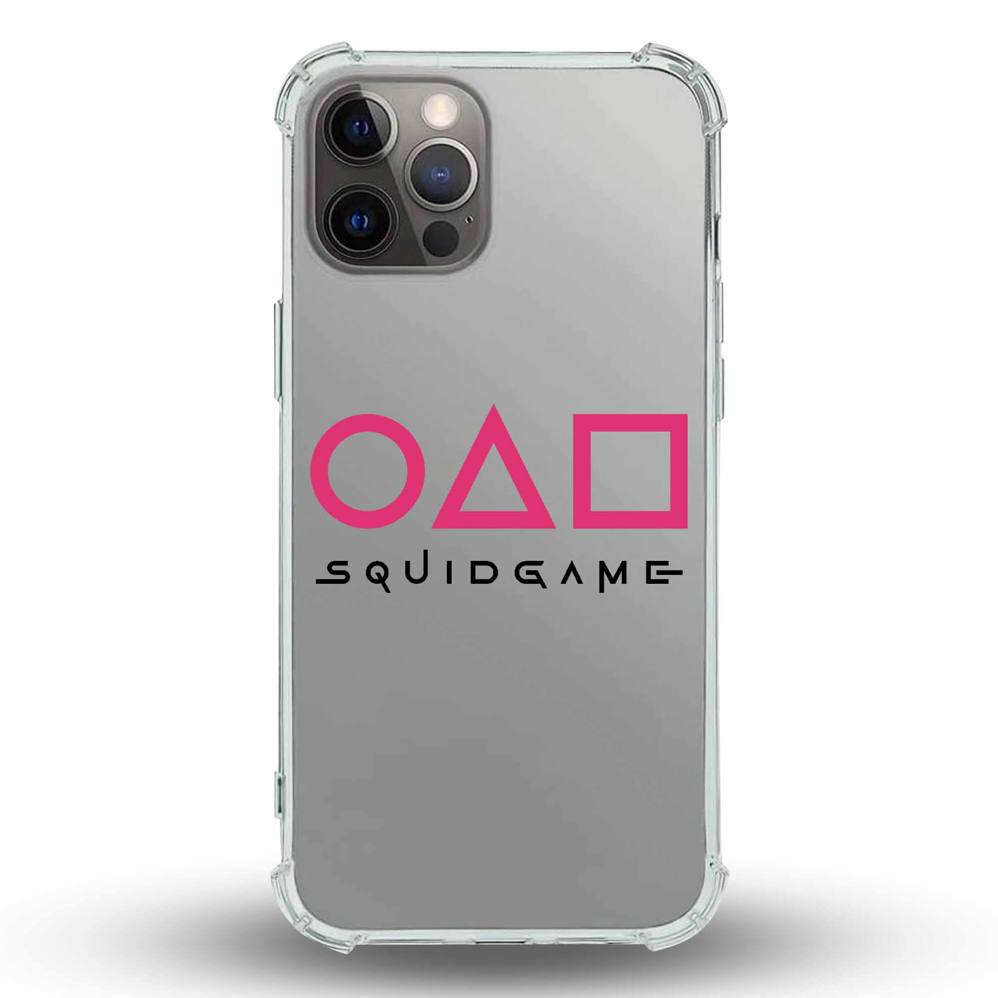 Squid Game - Cover Trasparente Personalizzata (Rinforzata)