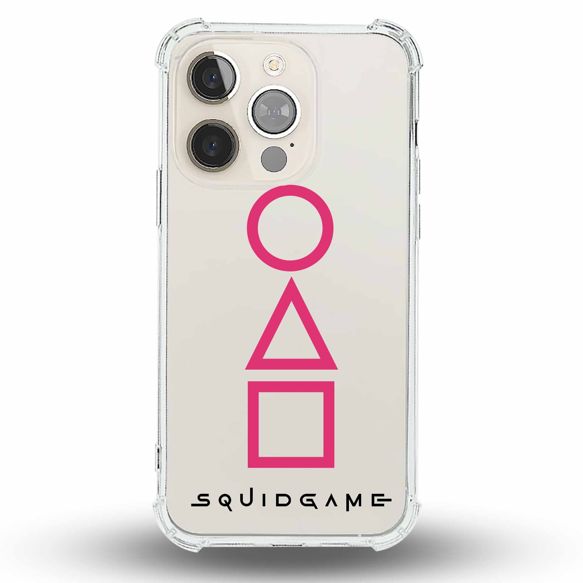 Squid Game - Cover Trasparente Personalizzata (Rinforzata)