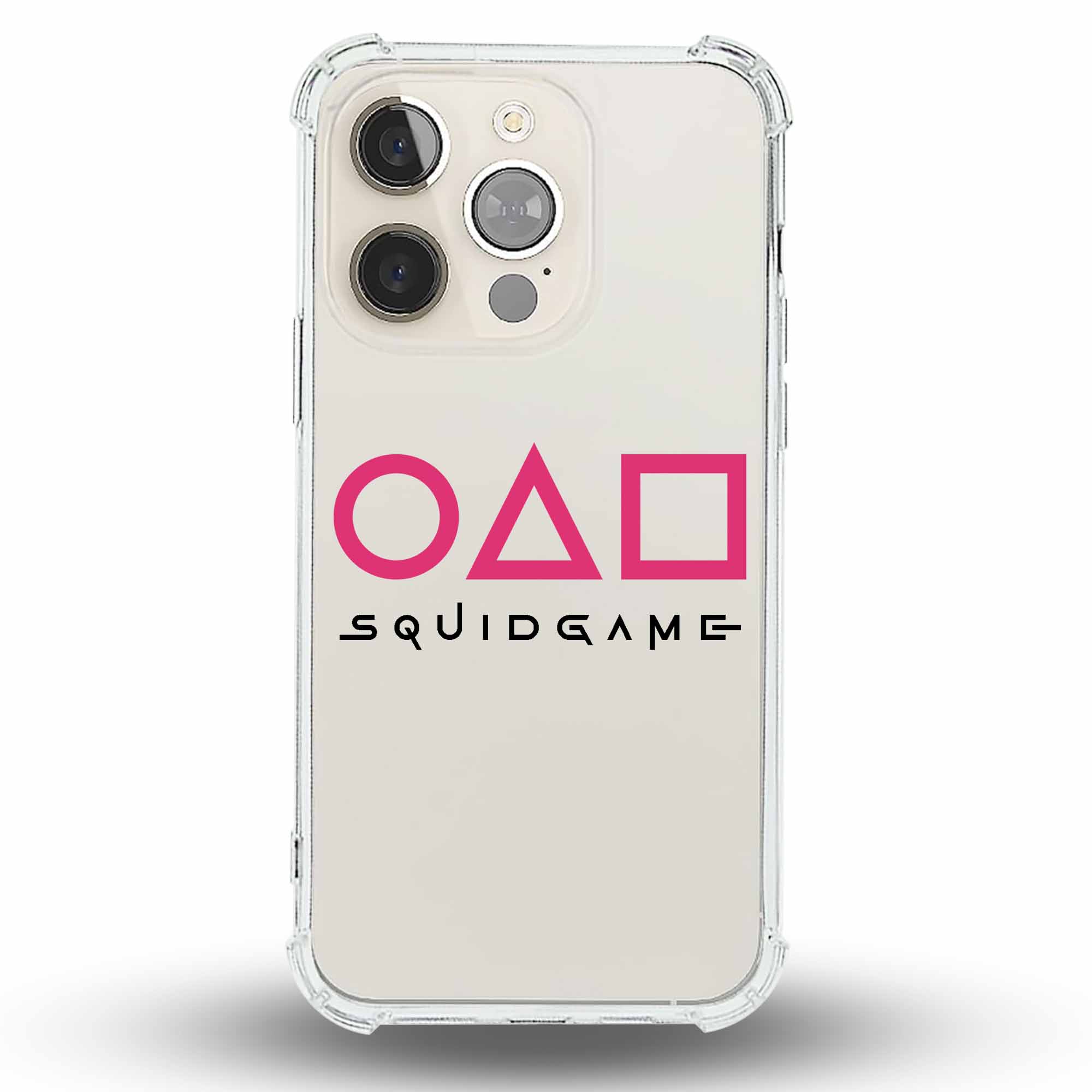 Squid Game - Cover Trasparente Personalizzata (Rinforzata)
