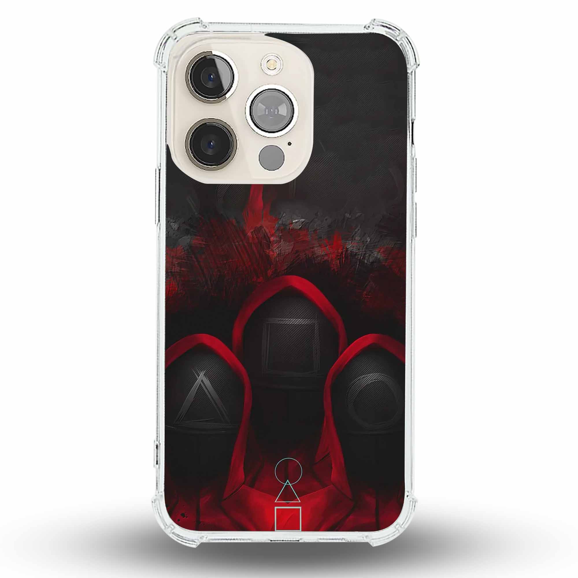 Masked Authority - Cover Trasparente Personalizzata (Rinforzata)