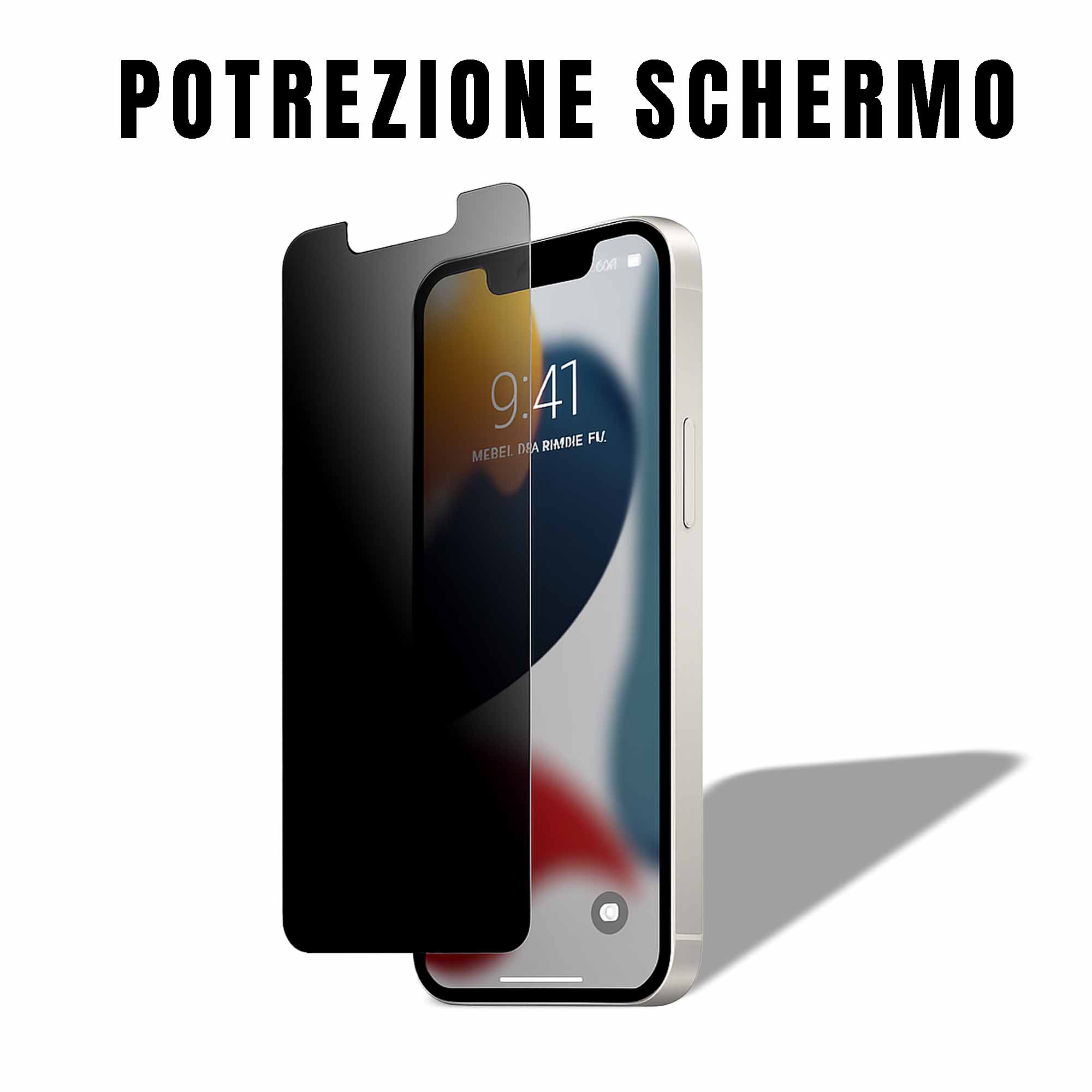 Protezione schermo - Vetrino Temperato Trasparente o privacy