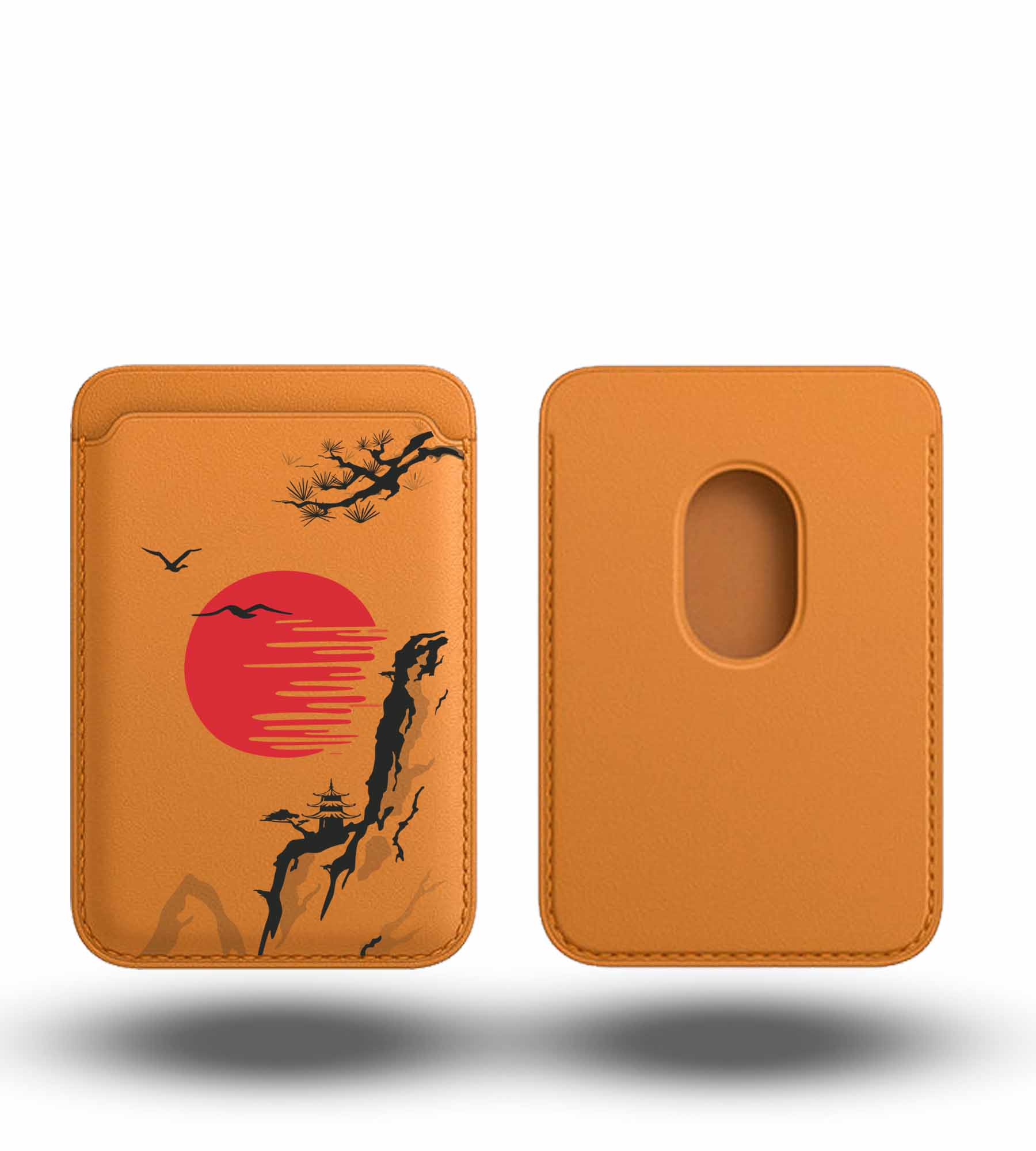 Portacarte Magsafe - Collezione 日本文化 (Cvlt Giapponese)