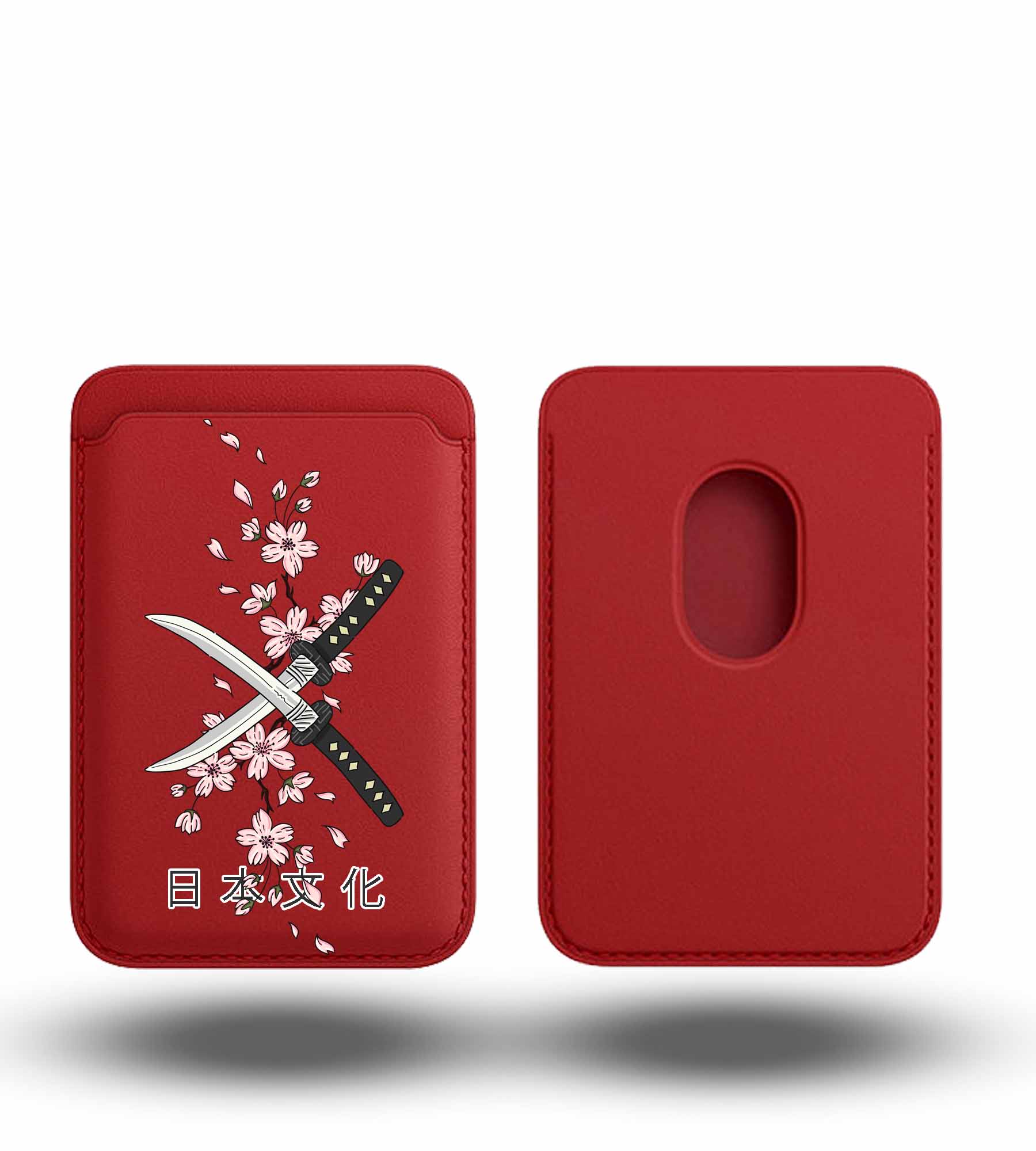 Portacarte Magsafe - Collezione 日本文化 (Cvlt Giapponese)