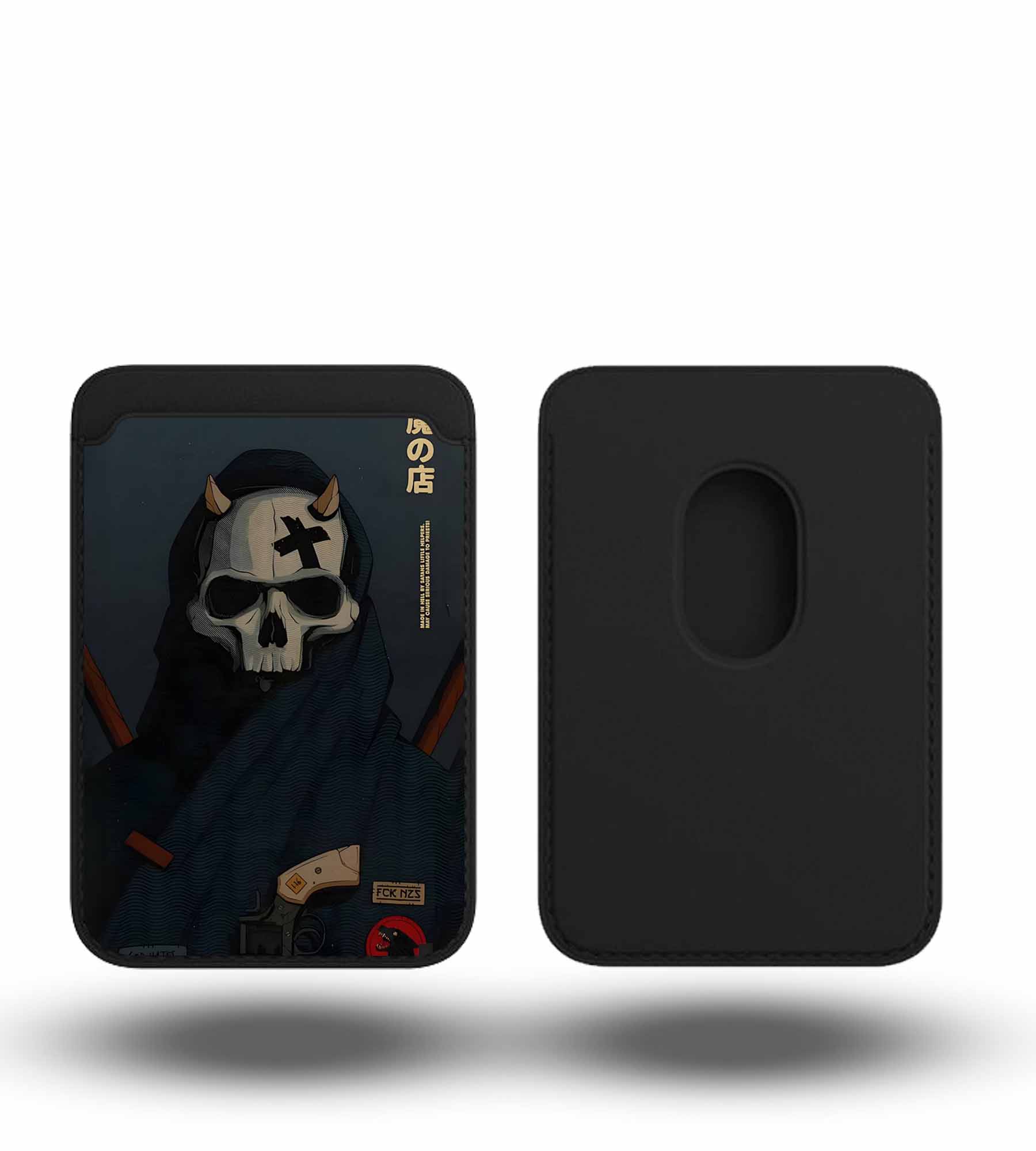 Portacarte Magsafe - Collezione 日本文化 (Cvlt Giapponese)